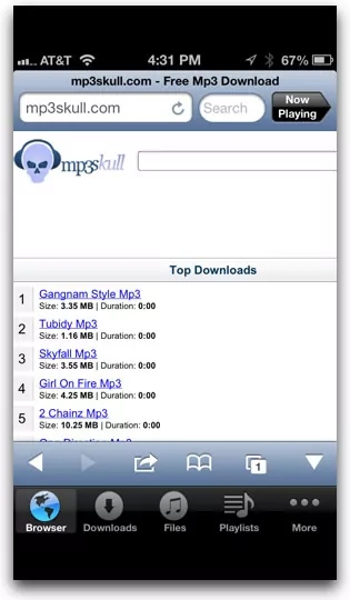 Free Music Download Pro топ загрузок в программе